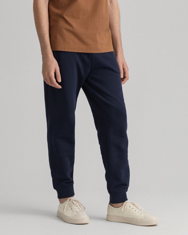 Gant Original Men's Sweatpants Blue | 2sZfO5HgBAw