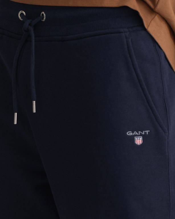 Gant Original Men's Sweatpants Blue | 2sZfO5HgBAw