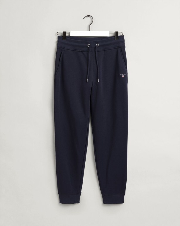 Gant Original Men's Sweatpants Blue | 2sZfO5HgBAw