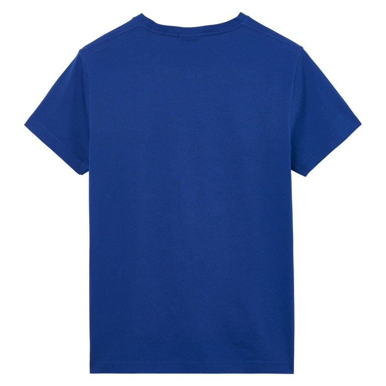 Gant Original Men's T-shirts Blue | UbRB7ydAcBy