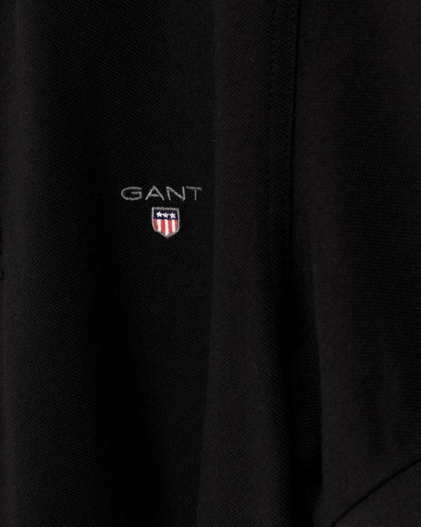 Gant Original Piqué Men's Polo Shirts Black | 1Kqtl0StTv5