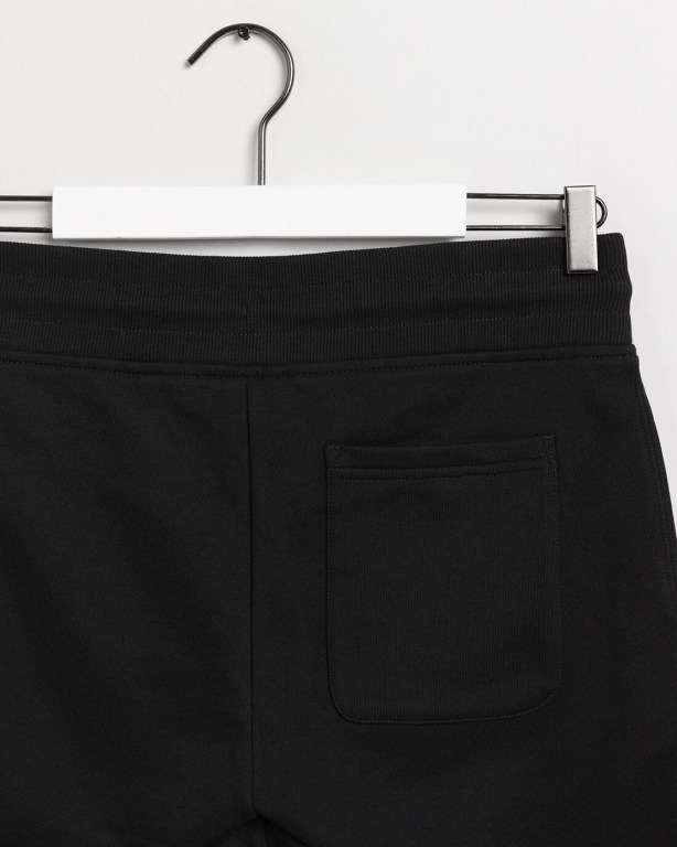 Gant Original Sweat Men's Shorts Black | d0GnUbXCn9D