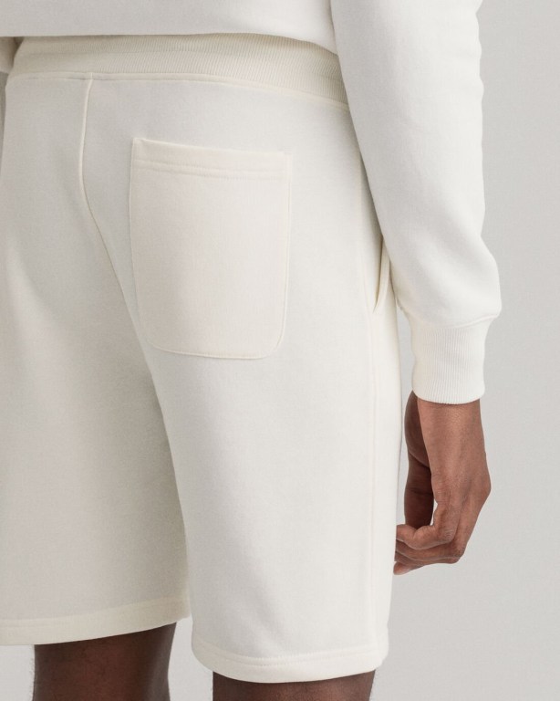 Gant Original Sweat Men's Shorts White | zPWEGw2goMA