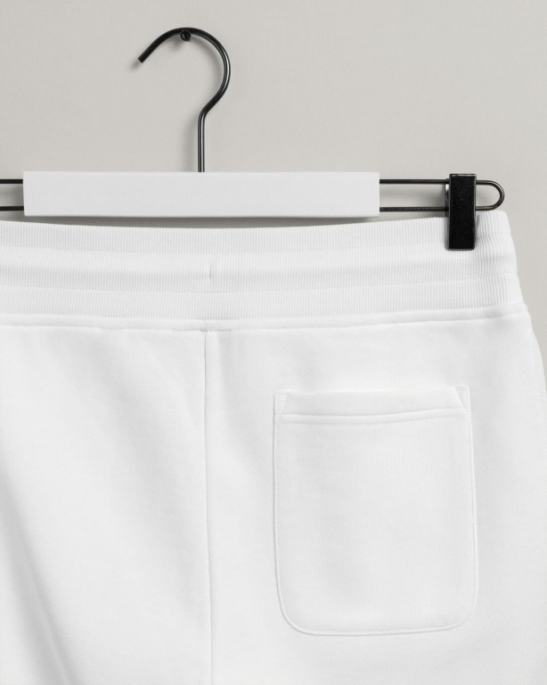 Gant Original Sweat Men's Shorts White | zPWEGw2goMA