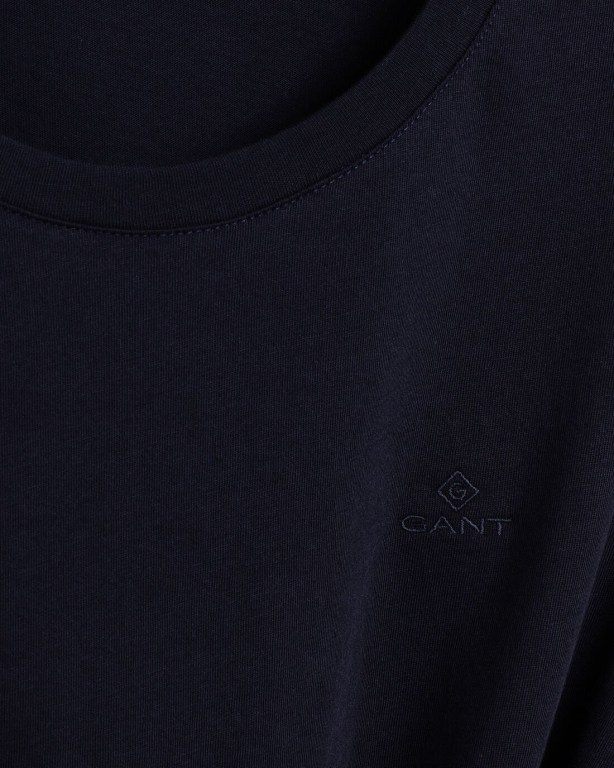 Gant Original Women's T-shirts Blue | 4TTNOD5GKYj