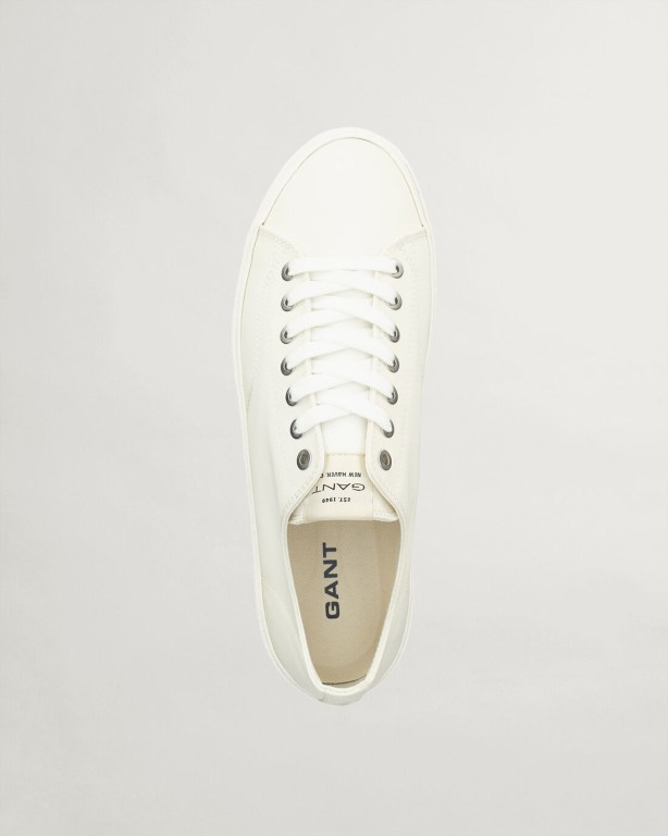 Gant Prepbro Men's Trainers White | E7TYw7j8Nx5