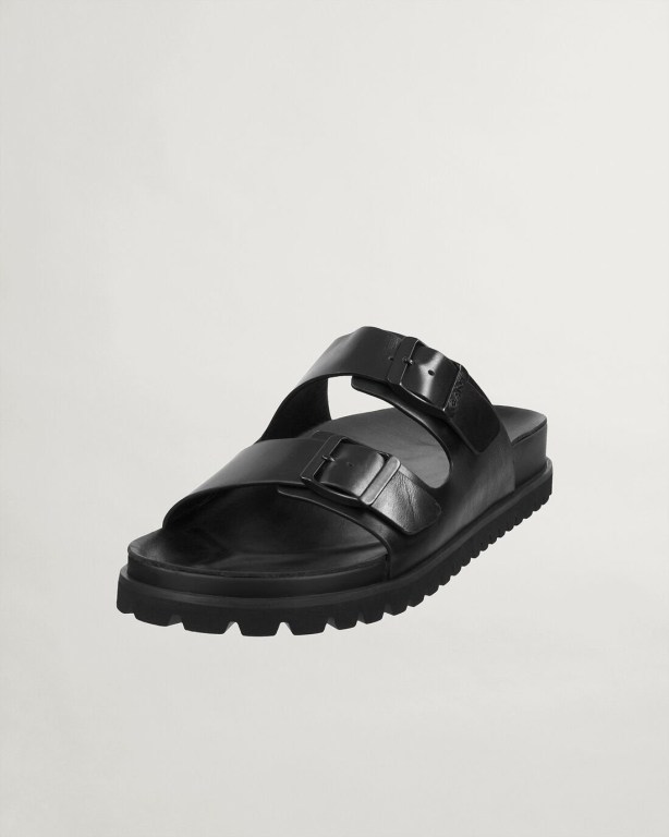 Gant Primapal Sport Men's Sandals Black | WfnKlBQZQAD