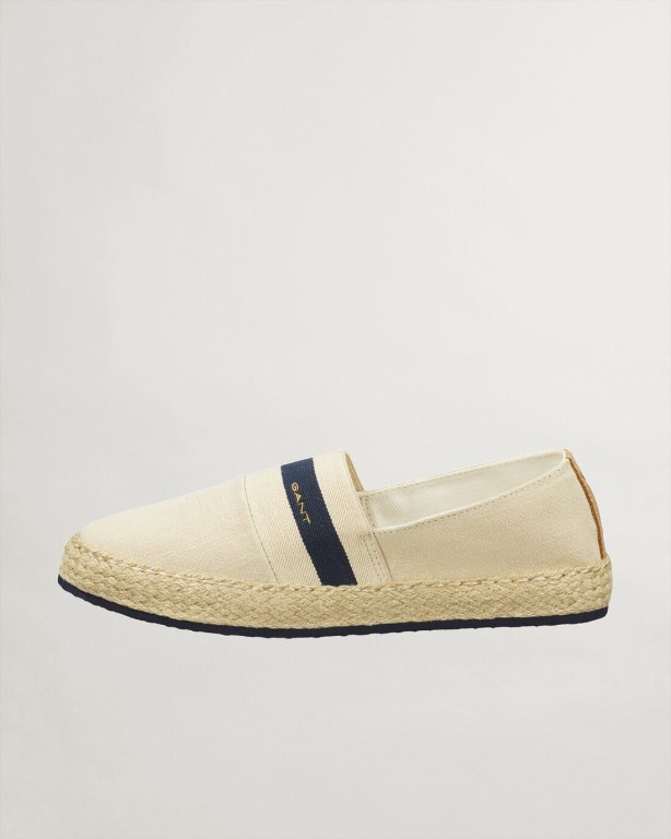 Gant Raffiaville Espadrilles Women\'s Casual Shoes White | 17FsQGcLfWp