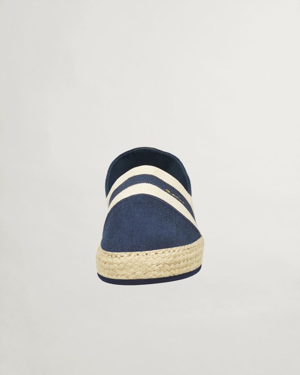 Gant Raffiaville Espadrilles Women's Casual Shoes Dark Blue | YfO0ZUujvfJ