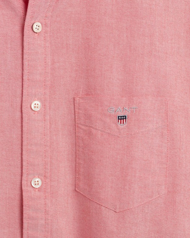 Gant Regular Fit Oxford Men's Shirts Light Red | Pzu1hiGgjLh