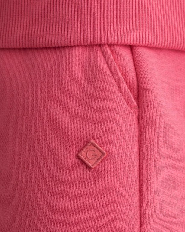 Gant Relaxed Fit Icon G Essential Women's Sweatpants Rose | I04N79FvERj