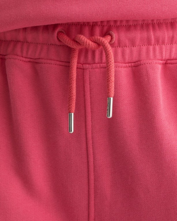 Gant Relaxed Fit Icon G Essential Women's Sweatpants Rose | I04N79FvERj