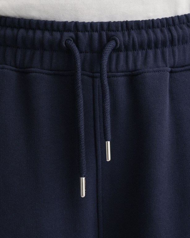 Gant Relaxed Fit Icon G Essential Women's Sweatpants Blue | OLzmMMpV336