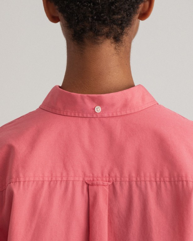 Gant Relaxed Fit Luxury Poplin Women's Shirts Rose | epuIDsazpAu