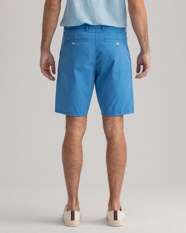 Gant Relaxed Fit Men's Shorts Blue | qpqX7uKwkLU