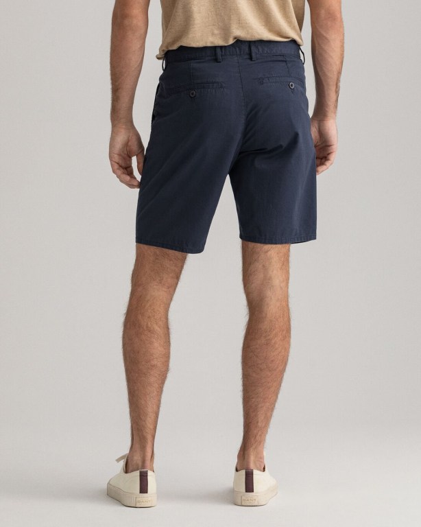 Gant Relaxed Fit Men's Shorts Dark Blue | mRVakCN2FFr