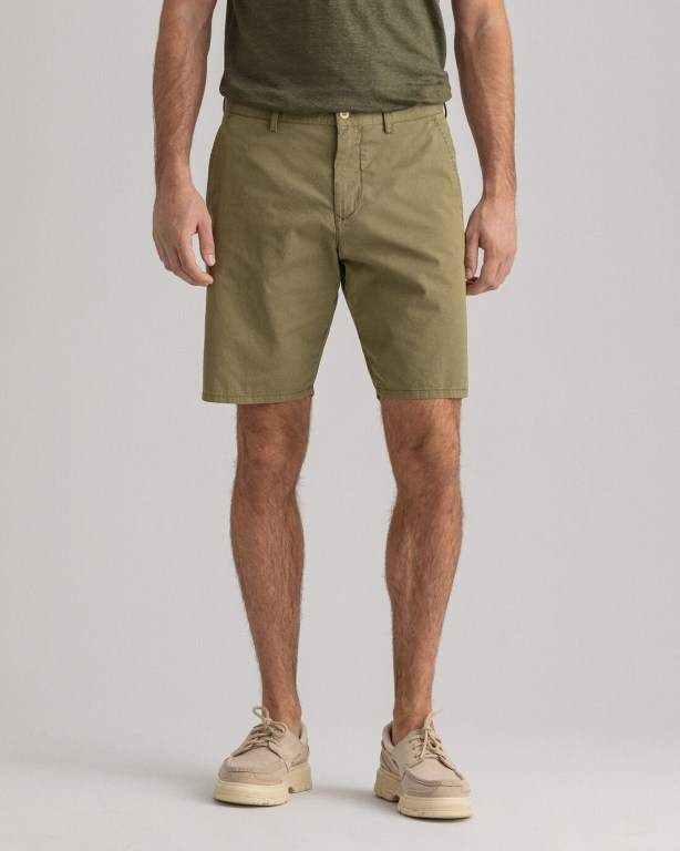 Gant Relaxed Fit Men's Shorts Green | VdBibx8o86K