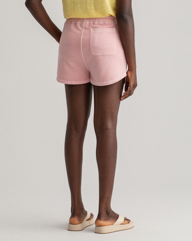 Gant Relaxed Fit Sunfaded Women's Shorts Pink | AiQSObLjcpz