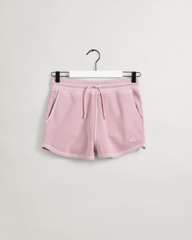 Gant Relaxed Fit Sunfaded Women's Shorts Pink | AiQSObLjcpz