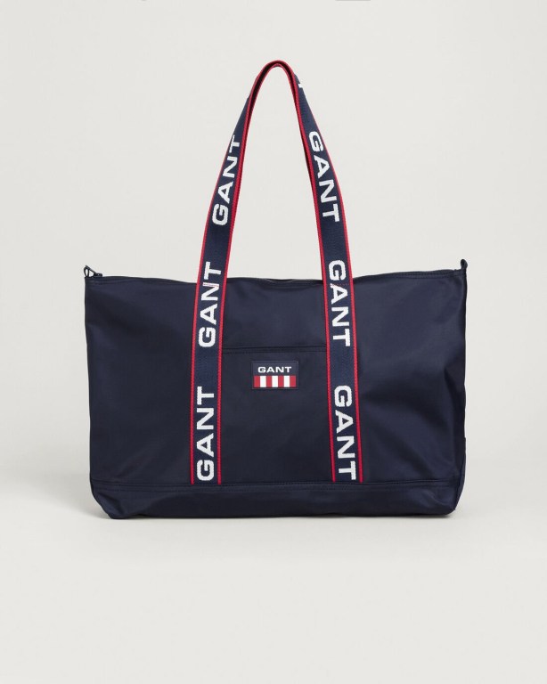 Gant Retro Shield Shopper Women\'s Bags Blue | ZoFkJcmRK91