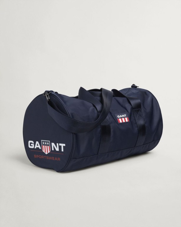 Gant Retro Shield Sports Men's Bags Blue | 4CFQefPqSQw