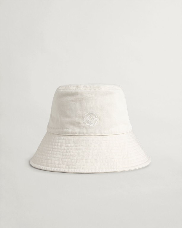 Gant Rope Icon Long Hat Women\'s Caps Cream | 1NfZdsAhooN