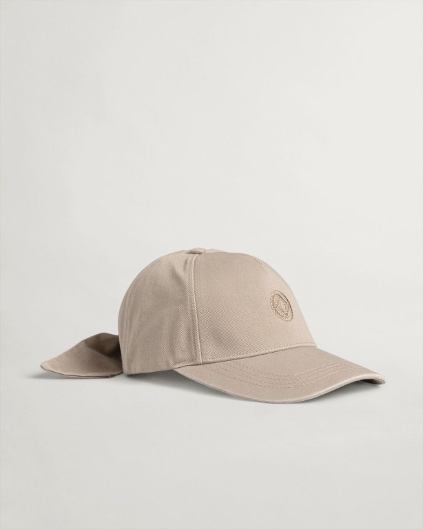 Gant Rope Icon Women\'s Caps Dark Khaki | dMMUxVnUhbn