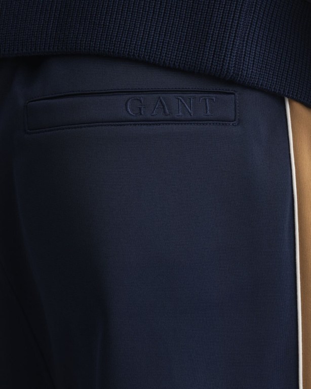 Gant Rough Weather Tracksuit Pants Men's Sweatpants Blue | IQJxtIYPP1L