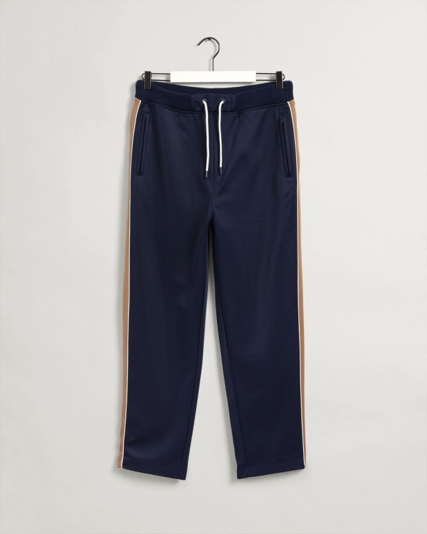 Gant Rough Weather Tracksuit Pants Men's Sweatpants Blue | IQJxtIYPP1L