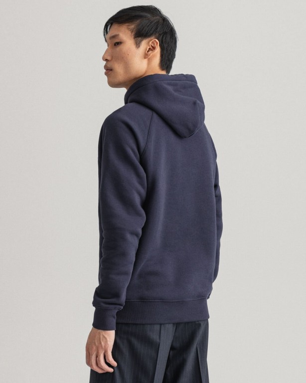 Gant Sailing Men's Hoodies Blue | cr8T6wP4Det