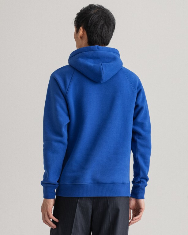 Gant Sailing Men's Hoodies Blue | wUReI9pi847