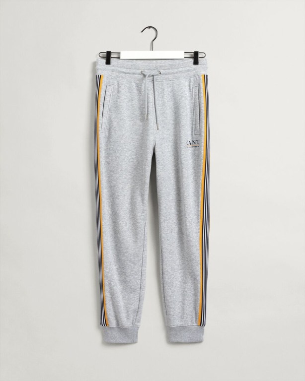 Gant Sailing Men's Sweatpants Light Grey | ZDfhqssFUeo