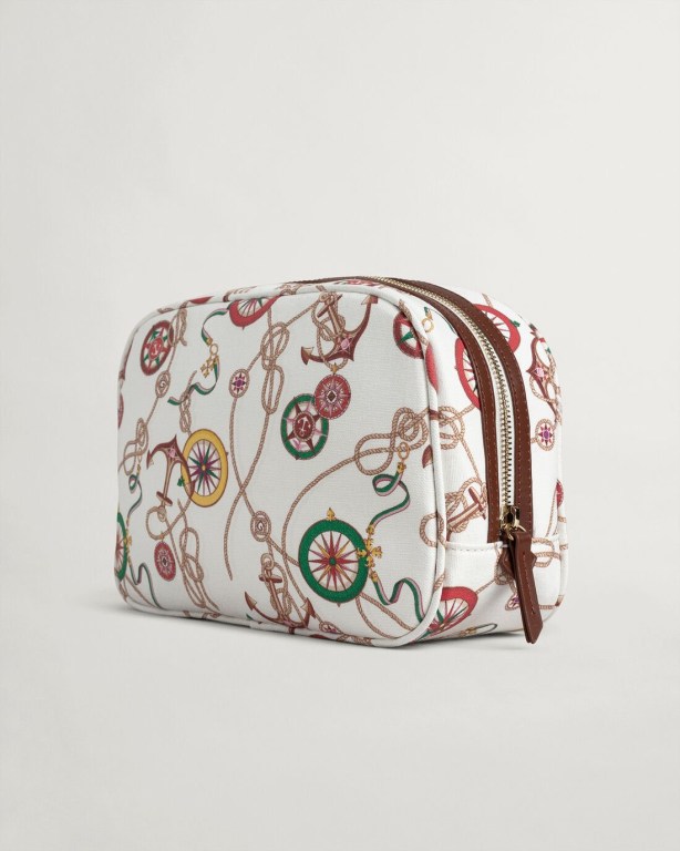 Gant Sailing Print Wash Women's Bags Cream | QQFH9eZsZGm