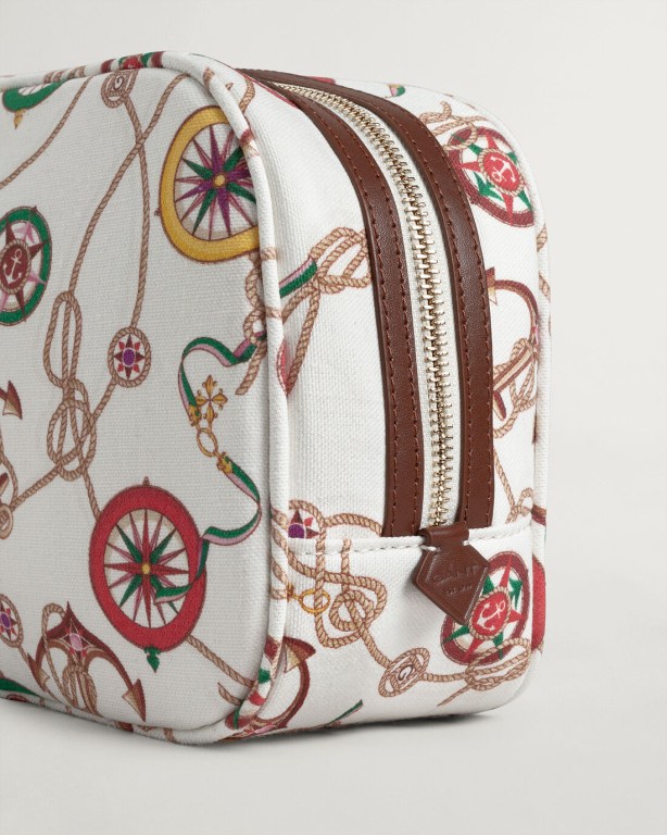 Gant Sailing Print Wash Women's Bags Cream | QQFH9eZsZGm