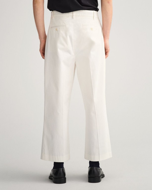 Gant Sailor Men's Pants White | 75HKvyVntYh