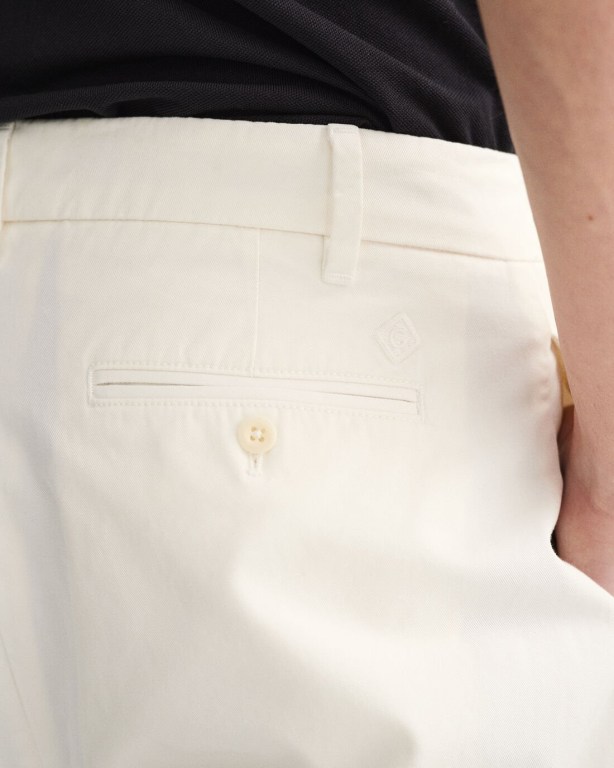 Gant Sailor Men's Pants White | 75HKvyVntYh