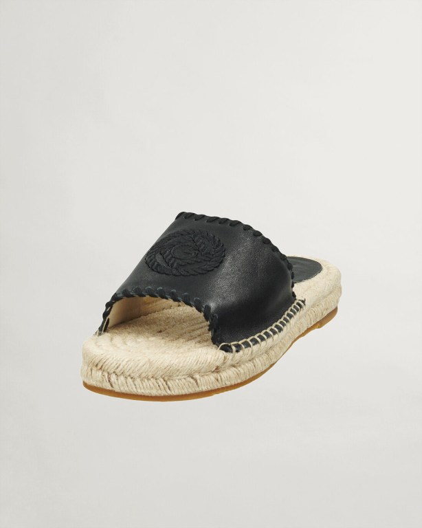 Gant St Bay Women's Sandals Black | ACpVMu1eaWU