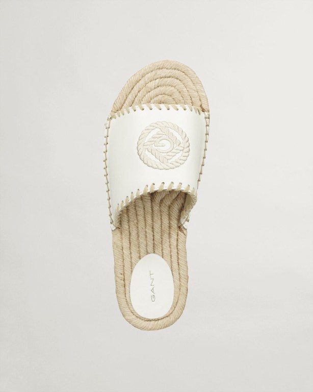 Gant St Bay Women's Sandals White | ZuG9mGggbPO