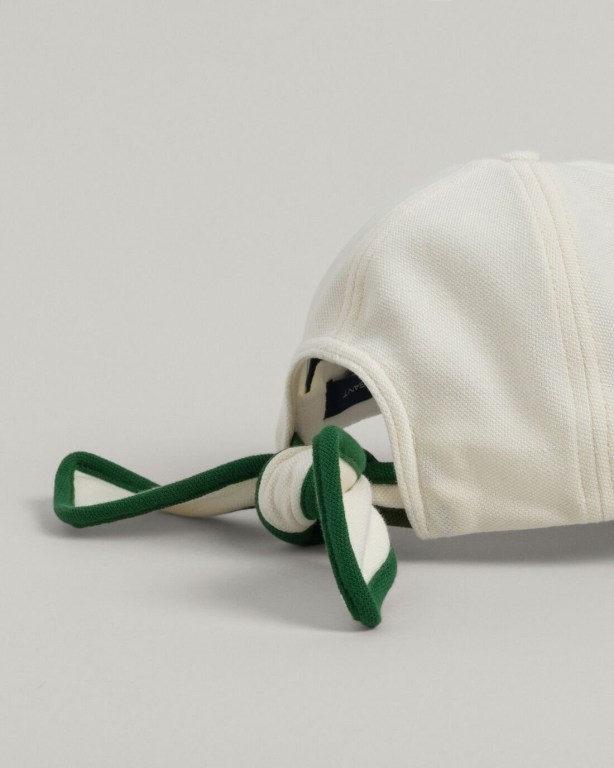 Gant Tennis Tie Women's Caps Cream | g7svCeGohCY